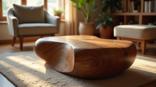 Table basse en bois : l'harmonie parfaite entre design et confort